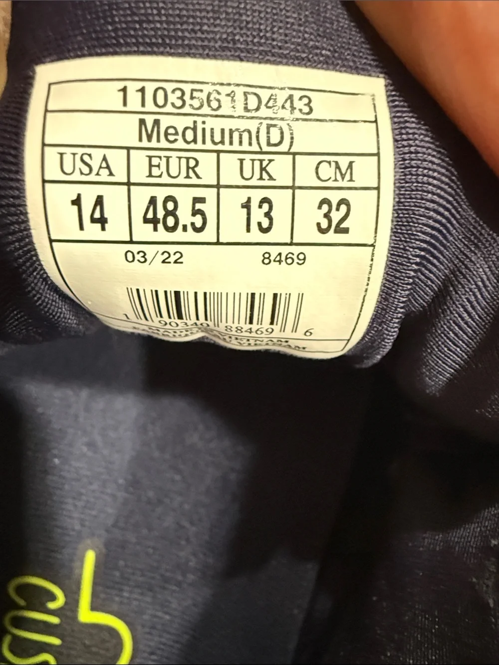Brooks Glycerin‎ 19 Men's Comfort Running Shoes Size 14 D Blue